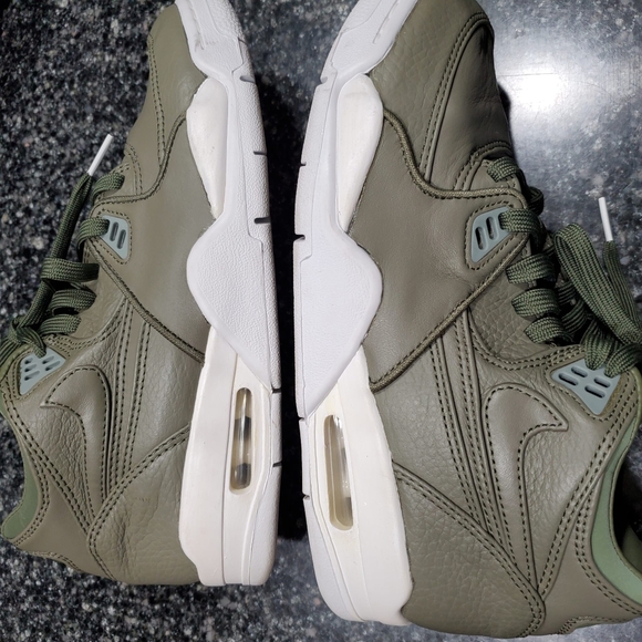 Nike Air Jordan Flight 89 Urban Haze Leather Sneakers Olive Green main image 5